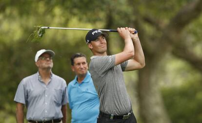 Victor Perez, en Valderrama durante la primera jornada.