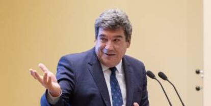 El ministro de Inclusión, Seguridad Social y Migraciones, José Luis Escrivá.