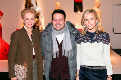 Carolina Herrera, Narciso Rodríguez y Tory Burch.