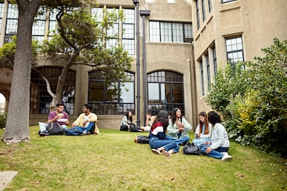 estudiantes universitarios en Chile