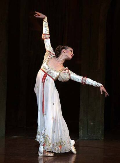 Alicia Amatriain como Julieta en el ballet de Stuttgart.