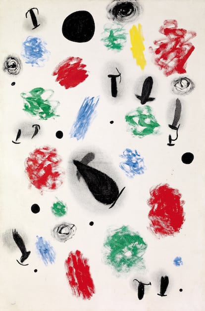 'El canto de la pradera' (1964), de Joan Miró.