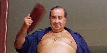 Jesus Gil, en los juzgados de Málaga durante un juicio celebrado en 2003.