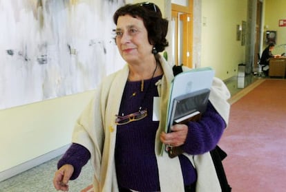 Carmen Iglesias en el Parlemento