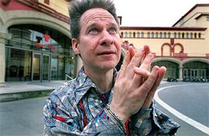 El director Peter Sellars, ayer en Barcelona.