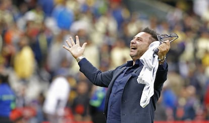 Antonio Mohamed, tras ganar la Liga mexicana.