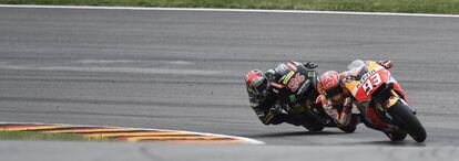 Márquez y Folger en Sachsenring.