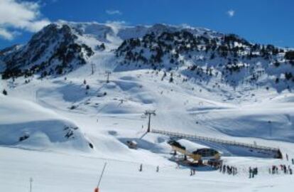 Telesilla Jorge Jordana, en Baqueira Beret.