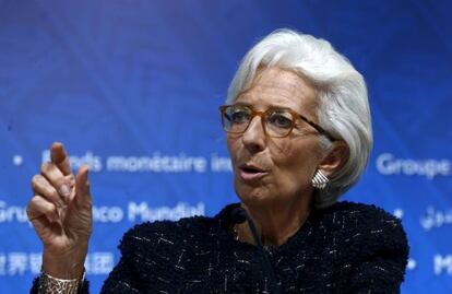 La directora del FMI, Christine Lagarde.