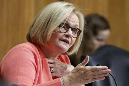 La senadora demócrata Claire McCaskill.