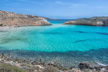 Aquesta platja de l'illa italiana de Lampedusa, al sud de Sicília, s'ha col·locat entre les deu millors del món. L'Isola dei Conegli és un illot de tot just 4,4 hectàrees al centre d'una badia, i està separat per uns 30 metres de la costa. La seva proximitat i unes profunditats que oscil·len entre els 30 i 150 centímetres fa que sigui possible arribar-hi nedant i fins i tot a peu. Segons TripAdvisor, la millor època de l'any per visitar-lo és de maig a setembre.