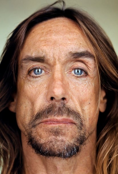 El retrato <i>Iggy Pop 2001</i>.