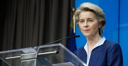 La presidenta de la Comisión Europea, Ursula von der Leyen.