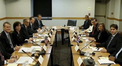 Cuba y EE UU vuelven a negociar en Washington