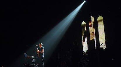 Imagen del concierto que Sufjan Stevens ofreci&oacute; en Barcelona.