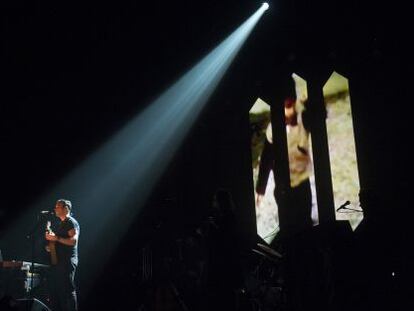 Imagen del concierto que Sufjan Stevens ofreci&oacute; en Barcelona.