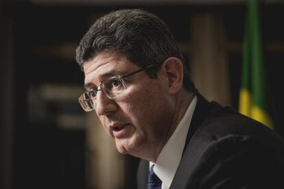 O ministro da Fazenda, Joaquim Levy, nesta quarta.