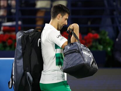 Djokovic, tras caer hace dos semanas ante Vesely en Dubái.