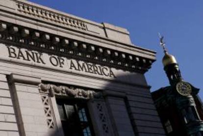 El beneficio por acción de Bank of America, que desde septiembre pasado no forma parte del índice Dow Jones de Industriales de la bolsa de Nueva York, fue en el año de 0,90 dólares, frente a los 0,25 dólares del ejercicio anterior. EFE/Archivo