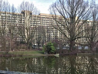 Vista general de la sede del Bundesbank, el banco central alemán, en Fráncfort.