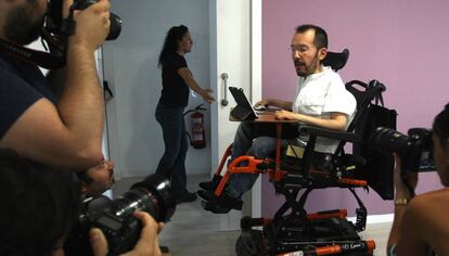 El secretario de Organización de Podemos, Pablo Echenique.