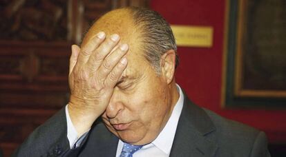 El alcalde de Granada, José Torres Hurtado, el viernes, cuando pidió tres semanas para plantear su dimisión.