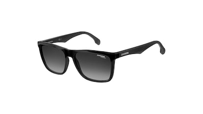 Men's sunglasses on white background.