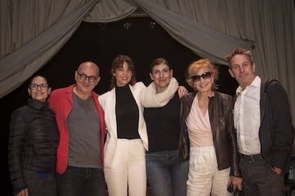 Sonia Braga, Luis Gnecco, Juana Acosta, Karina Gidi, MArisa Paredes y Alfredo Castro