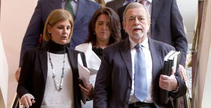 García Pelayo, tras una pasada reunión con el secretario de Estado de Administraciones Públicas del Ministerio de Hacienda, Antonio Beteta.