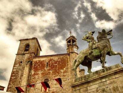 Plaza Mayor de Trujillo. |