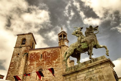 Plaza Mayor de Trujillo. |