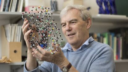 Richard Henderson, uno de los tres ganadores del Premio Nobel de Qu&iacute;mica.