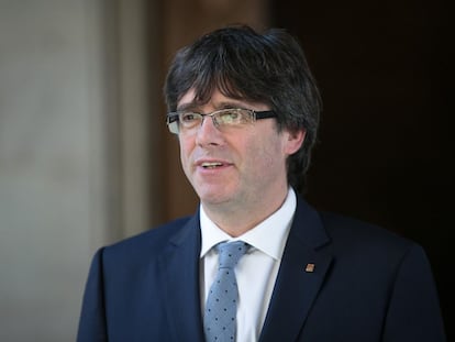 El president catal&agrave;, Carles Puigdemont.