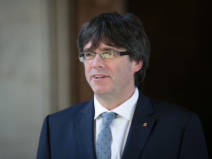 El president catal&agrave;, Carles Puigdemont.