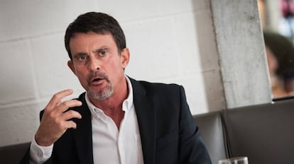 Manuel Valls diputado y exprimer ministro del Partido Socialista Franc&eacute;s.