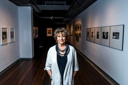 Blanca Berlín, en su galería en Madrid el 29 de junio.