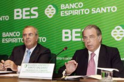 Altos cargos del Banco Espirito Santo en Portugal y España. EFE/Archivo