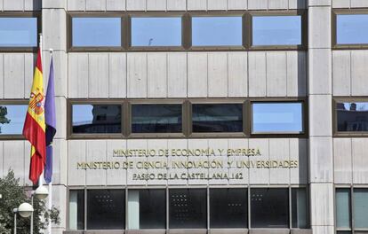 Sede del Ministerio de Economía y Empresa.