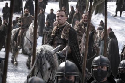 El personaje de Gendry en el primer episodio de la octava temporada de 'Juego de tronos'.