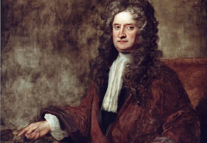 El famoso f&iacute;sico ingl&eacute;s Isaac Newton. 