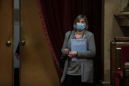 La consejera de Salud de la Generalitat, Alba Vergés.