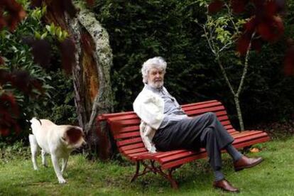 Xosé Manuel Beiras, fotografiado el pasado jueves en su casa, cerca de Santiago de Compostela.