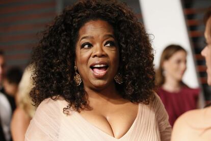 La presentadora de televisión y empresaria Oprah Winfrey.