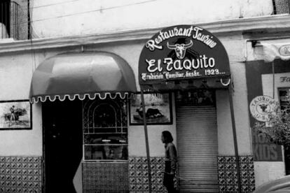Fachada del restaurante 'El Taquito', en una foto de archivo.