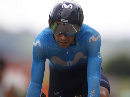 Mikel Landa, en el Tour de Francia.