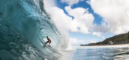 Cresta gigante en Oahu.