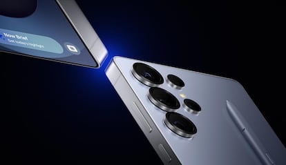 Trasera de un teléfono Samsung Galaxy