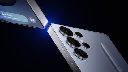 Trasera de un teléfono Samsung Galaxy