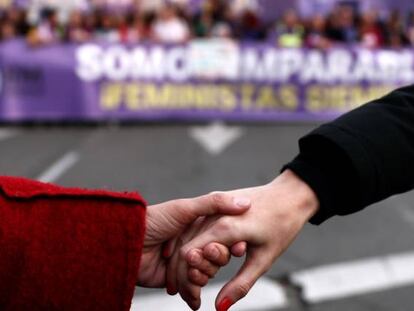 Las mujeres tiñen España de violeta un año más