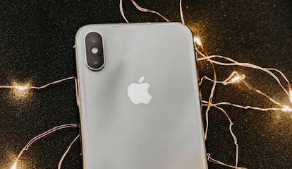 Cámra trasera de un iPhone